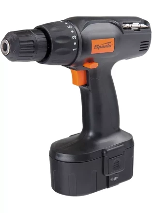 Аккумуляторная дрель - шуруповерт 18 В 0-550 об/мин 1 аккумулятор Sparta 94811 купить в Когалыме