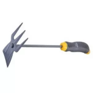 Мотыжка комбинир профиль "трапеция" и 3-зубая эргономичная двухкомп. рукоятка  PALISAD LUXE 62379 купить в Когалыме