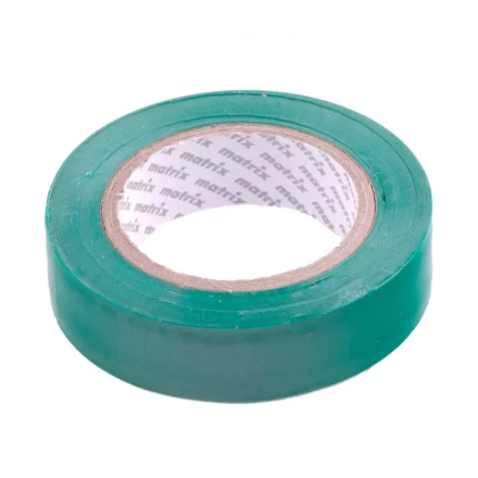 Изолента ПВХ 15 мм х 10 м зеленая 150 мкм Matrix 88774 купить в Когалыме