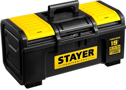 Ящик для инструмента &quot;TOOLBOX-19&quot; пластиковый, STAYER Professional 38167-19 купить в Когалыме