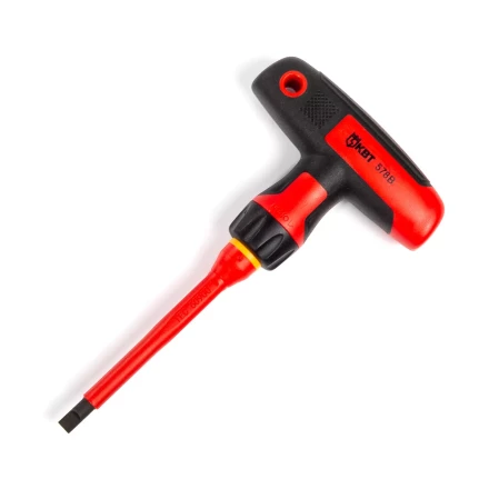 Диэлектрическая Т-образная отвертка КВТ VDE НИО-4412-Т со сменными битами, 12 шт. (87128) купить в Когалыме