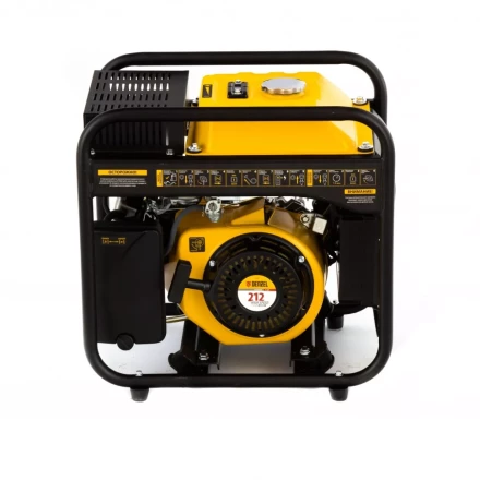 Генератор инверторный GT-2500iF, 2.5 кВт, 230 В, бак 5 л, открытый корпус, ручной старт Denzel 94704 купить в Когалыме