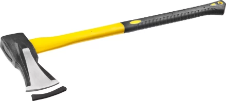 Топор-колун STAYER "PROFESSIONAL" кованый с двухкомпонентной фиберглассовой рукояткой, "ушастый", 2кг/720мм 20623-20 купить в Когалыме