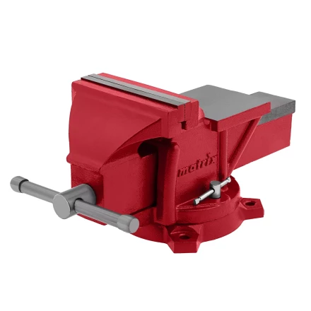 Тиски слесарные, 150 мм, поворотные, с наковальней// Matrix 18602 купить в Когалыме