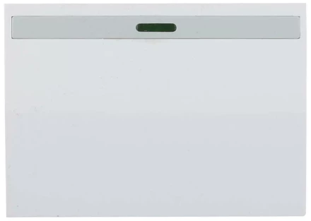 Выключатель СВЕТОЗАР "ЭФФЕКТ" проходной, с эффектом свечения, одноклавишный, без вставки и рамки, белый, 10A/~250B SV-54438-W купить в Когалыме