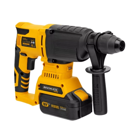 Перфоратор аккумуляторный BLRH-IB-26 Li-Ion, 18 В Denzel 26701 купить в Когалыме