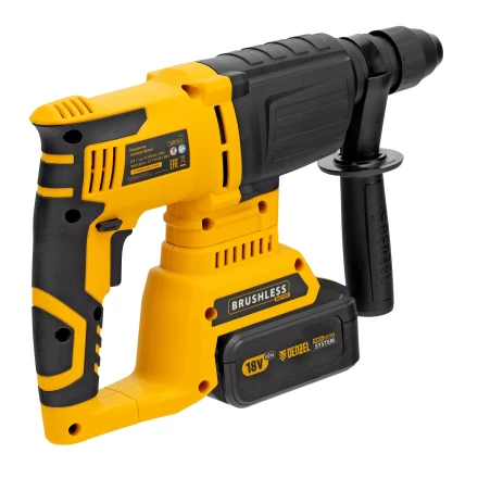 Перфоратор аккумуляторный BLRH-IB-26 Li-Ion, 18 В Denzel 26701 купить в Когалыме