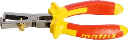 Клещи для снятия изоляции Insulated, 160мм, двухкомпонентные рукоятки MATRIX PROFESSIONAL 17717 купить в Когалыме