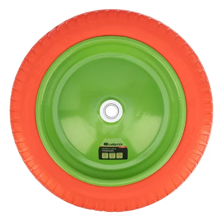 Колесо полиуретановое Сибртех 3.00-8, длина оси 90 мм, подшипник 20 мм, 689765 купить в Когалыме