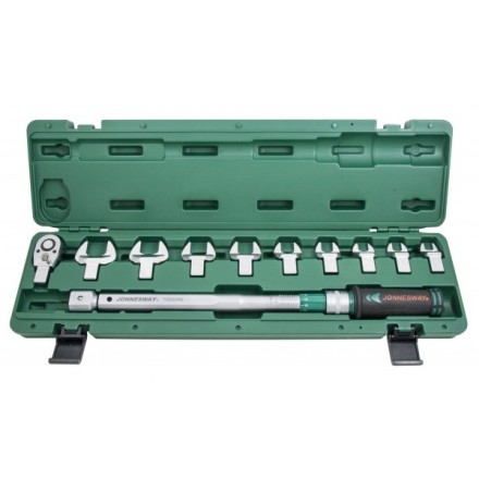 Ключ динамометрический 1/2&quot; DR 40-200 НМ со шкалой 11 предметов T30200NS Jonnesway 49853 купить в Когалыме