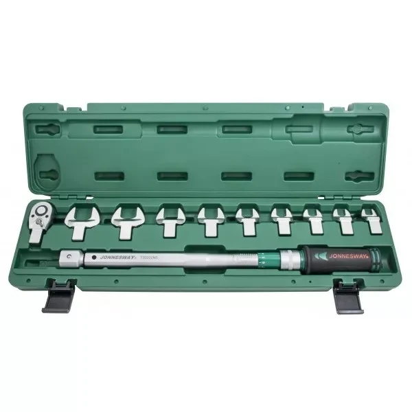 Ключ динамометрический 1/2" DR 40-200 НМ со шкалой 11 предметов T30200NS Jonnesway 49853 купить в Когалыме