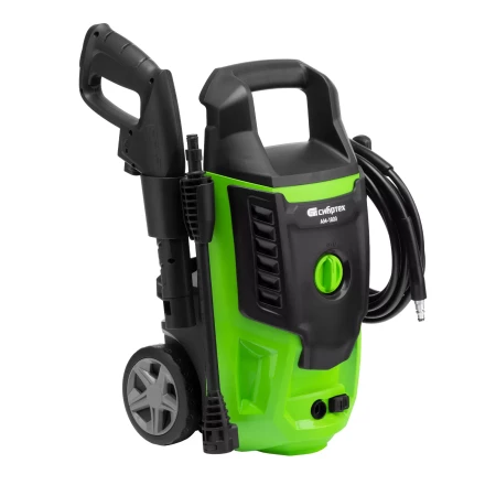 Моечная машина высокого давления Сибртех АМ-1800 58226, 1800 Вт, 140 бар, 350 л/ч, колесная купить в Когалыме