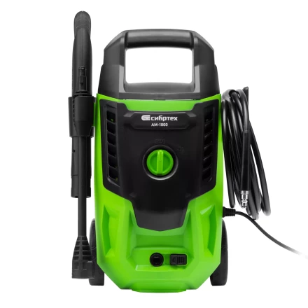 Моечная машина высокого давления Сибртех АМ-1800 58226, 1800 Вт, 140 бар, 350 л/ч, колесная купить в Когалыме