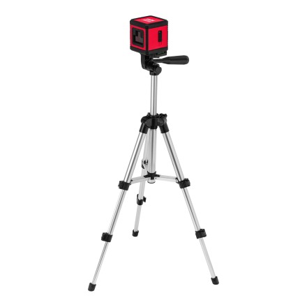 Лазерный уровень MTX XQB RED Pro SET, 10 м, красный луч, батарейки, штатив 350185 купить в Когалыме