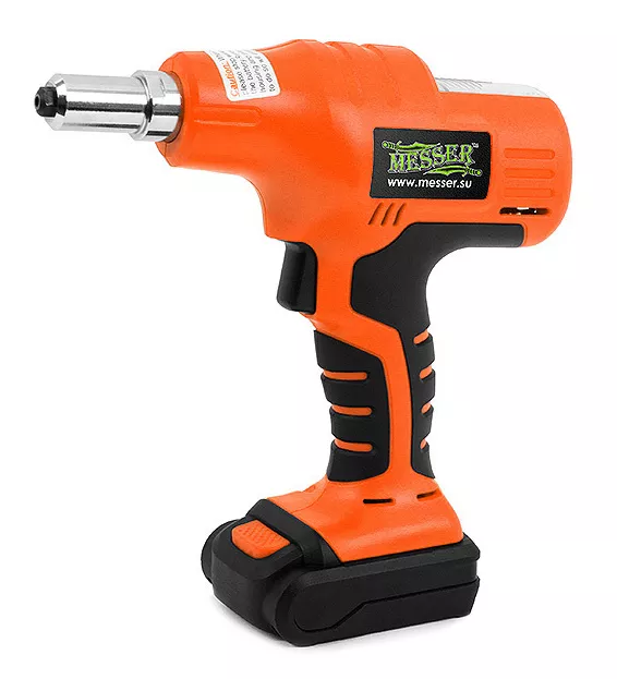 Аккумуляторный заклепочник MESSER W4560 для вытяжных заклепок (2,4 - 5,0 мм) купить в Когалыме