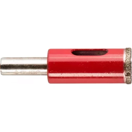 Сверло ЗУБР алмазное трубчатое по кафелю, керамике, зерно 60, 14мм 29850-14 купить в Когалыме