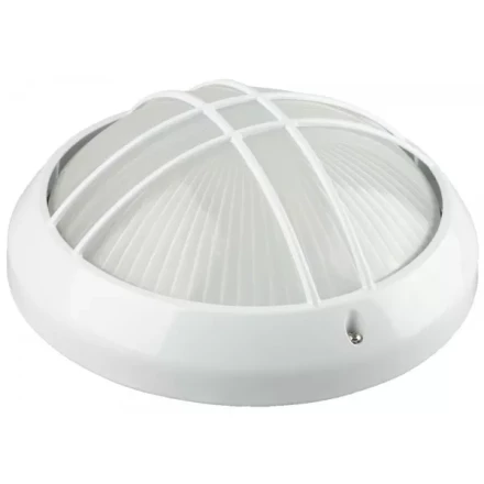 Светильник уличный СВЕТОЗАР "ОРБИТА" влагозащищенный, цвет белый, 100Вт SV-57313-W купить в Когалыме