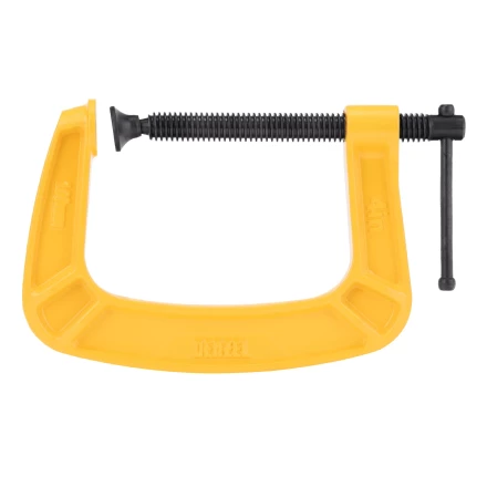 Струбцина G-образная Denzel, усиленная, 100 мм, 20643 купить в Когалыме