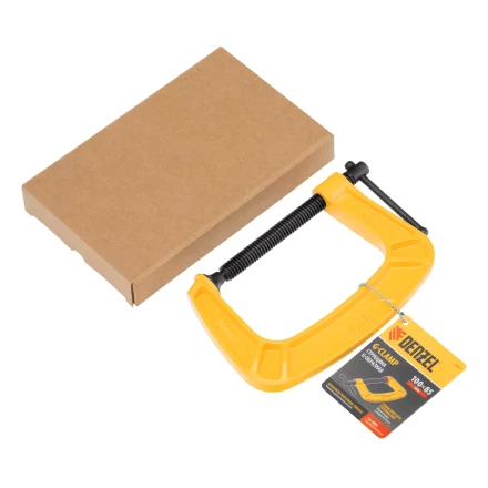 Струбцина G-образная Denzel, усиленная, 100 мм, 20643 купить в Когалыме