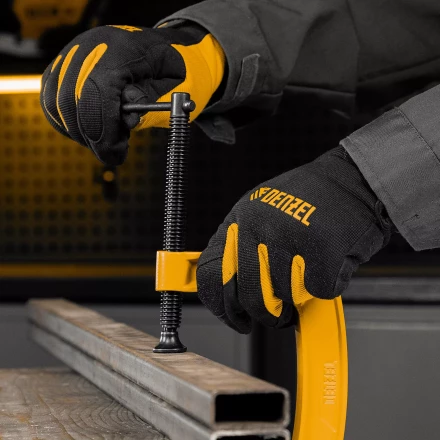 Струбцина G-образная Denzel, усиленная, 100 мм, 20643 купить в Когалыме