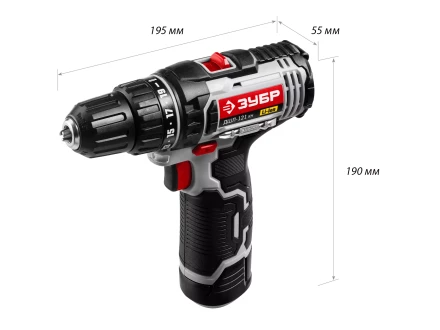 Дрель-шуруповерт 2 АКБ ДШЛ-121 КН серия СТАНДАРТ купить в Когалыме