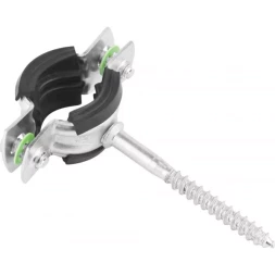 ЗУБР. Хомут трубный оцинкованный, с шурупом, 1/2", 150шт 37854-20-24-150