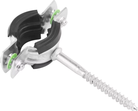 ЗУБР. Хомут трубный оцинкованный, с шурупом, 1/2", 150шт 37854-20-24-150 купить в Когалыме