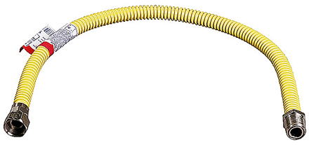 Подводка-сильфон ЗУБР для газа, нержавеющая сталь, г/ш 1/2&quot; - 0,8м 51006-G/S-080 купить в Когалыме
