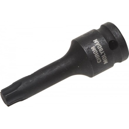 Торцовая головка KRAFTOOL &quot;INDUSTRIE QUALITAT&quot; ударная (1/2&quot;), TORX, Cr-Mo, фосфатированная, T55 27952-55_z01 купить в Когалыме