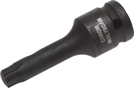 Торцовая головка KRAFTOOL "INDUSTRIE QUALITAT" ударная (1/2"), TORX, Cr-Mo, фосфатированная, T55 27952-55_z01 купить в Когалыме