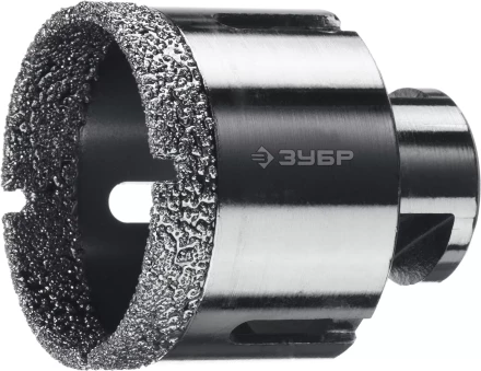 ЗУБР АВК, d 50 мм, (М14, 15 мм кромка), вакуумная алмазная коронка, Профессионал (29865-50) купить в Когалыме