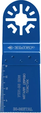 ЗУБР УПП-35 BIM UniLock, 35 x 40 мм, OIS-хвост., насадка универсальная прямая пильная, Профессионал (15561-35) купить в Когалыме