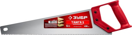 ЗУБР Тайга-5, 450 мм, ножовка для быстрого реза (15083-45) купить в Когалыме