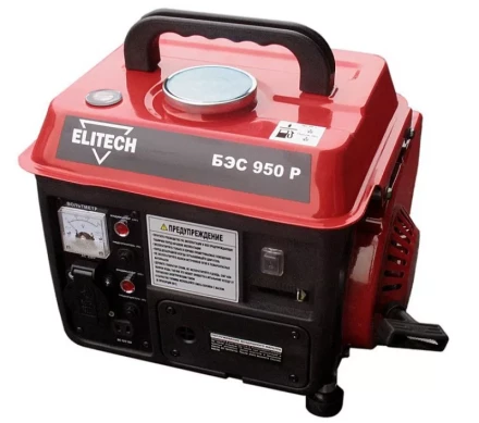 Бензогенератор Elitech БЭС 950 Р купить в Когалыме
