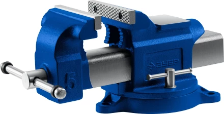 Тиски ЗУБР &quot;ЭКСПЕРТ&quot; индустриальные поворотные, 125мм 32703-125 купить в Когалыме