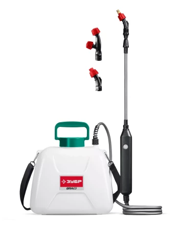 ЗУБР 5 л, аккумуляторный опрыскиватель (ОПЛ-5) купить в Когалыме