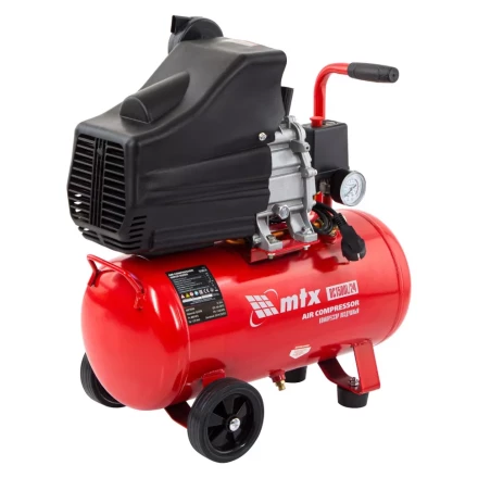 Компрессор воздушный MTX 58003, DC1500L/24, 1,5 кВт, 24 л, 210 л/мин купить в Когалыме