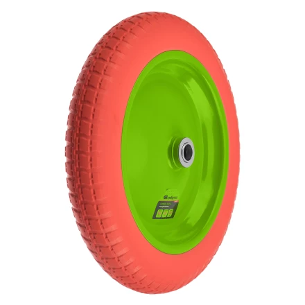 Колесо полиуретановое Сибртех 3.00-8, длина оси 80 мм, подшипник 20 мм, 689795 купить в Когалыме