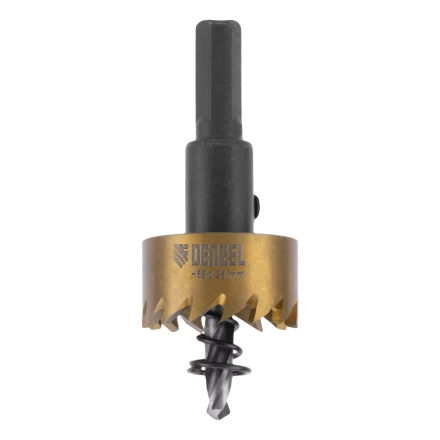 Коронка по металлу HSS, 26 мм, нитридтитановое покрытие Denzel 724105 купить в Когалыме