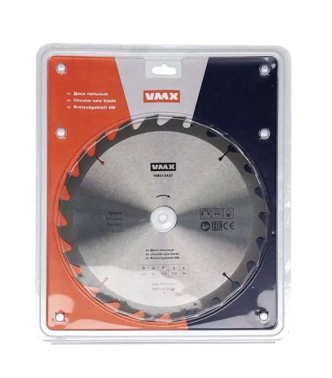 Диск пильный ф250х32 z24 дерево VMX 512437 купить в Когалыме