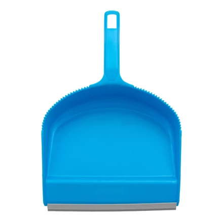 Набор: совок с кромкой 330 x 225 мм и щетка-сметка 285 мм, голубой, Home Palisad 933105 купить в Когалыме