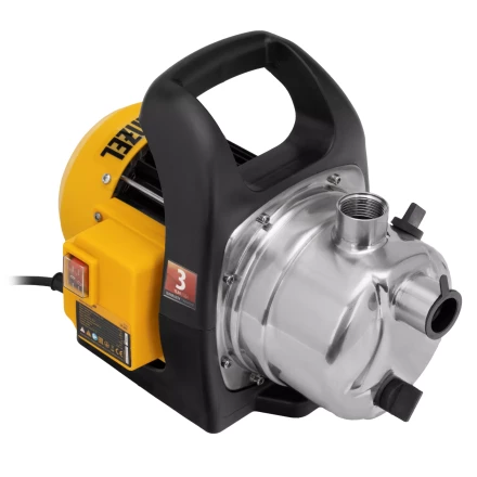 Садовый поверхностный насос Denzel GPL800Х 97302, 800 Вт, 3200 л/ч, подъем 42 м, нержавейка купить в Когалыме