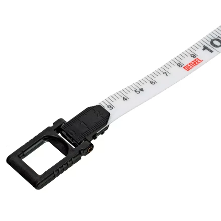 Рулетка геодезическая Denzel 30 м х 15 мм, закрытый корпус, фиберглассовая лента 31291 купить в Когалыме