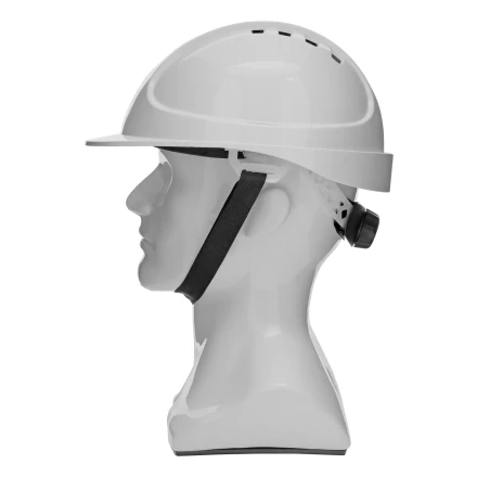 Каска защитная ударопрочная Denzel 89204, ABS/PC, плавная регулировка, модель «Форвард» (К-05),белая купить в Когалыме