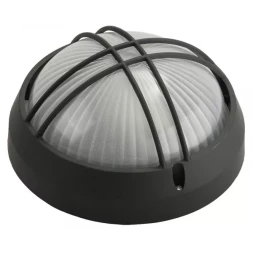 Светильник уличный СВЕТОЗАР "ОРБИТА" влагозащищенный, цвет черный, 60Вт SV-57311-B