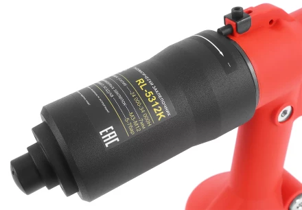 Пневматический резьбовой заклепочник MESSER RL-5312K с комплектом для установки заклепок М3. М4, М5, М6, М8, М10. М12 купить в Когалыме