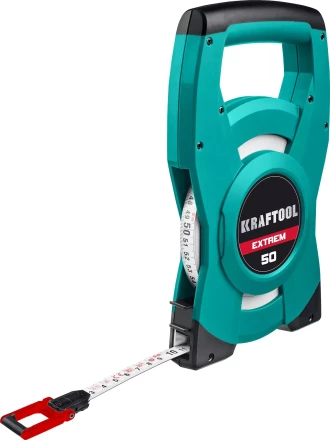 Мерная лента геодезическая со стальным нейлоновым полотном и х4 смоткой 34185-50 купить в Когалыме