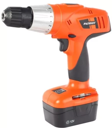 Дрель-шуруповерт аккумуляторная PATRIOT BR 125 в кейсе купить в Когалыме