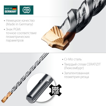 Буры SDS-Plus 29320-160-06 купить в Когалыме