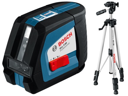Нивелир лазерный Bosch GLL 2-50 + штатив BS 150 купить в Когалыме